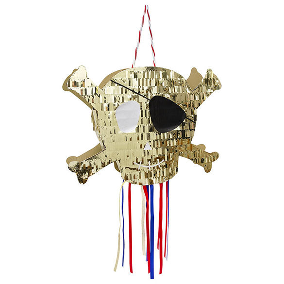 Piñata Calavera Pirata auto montable