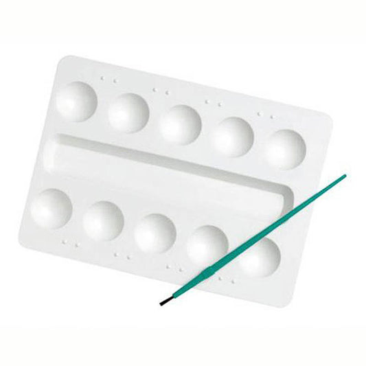 Bandeja paleta mezcla y pincel Wilton