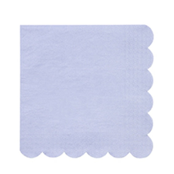 Servilletas color Celeste Eco 33 x 33 cm, Pack 20 u.