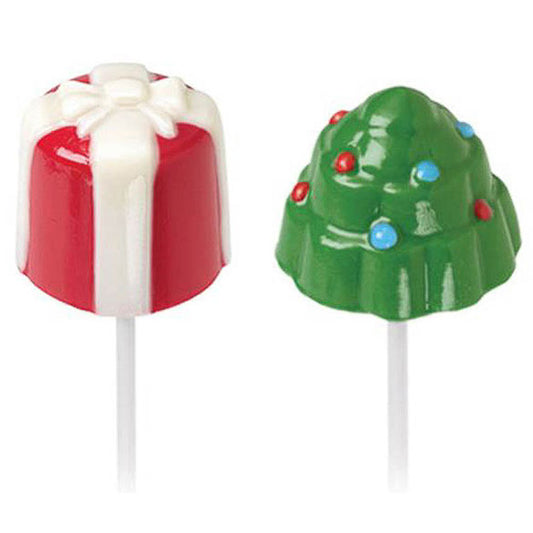 Molde plástico marshmallows Navidad 6 cavidades, Wilton