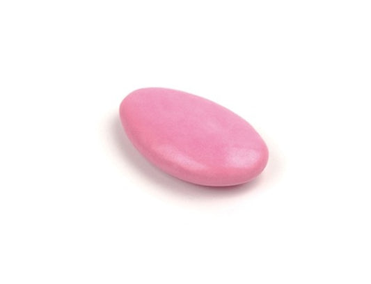 Peladillas rosa nacaradas con chocolate