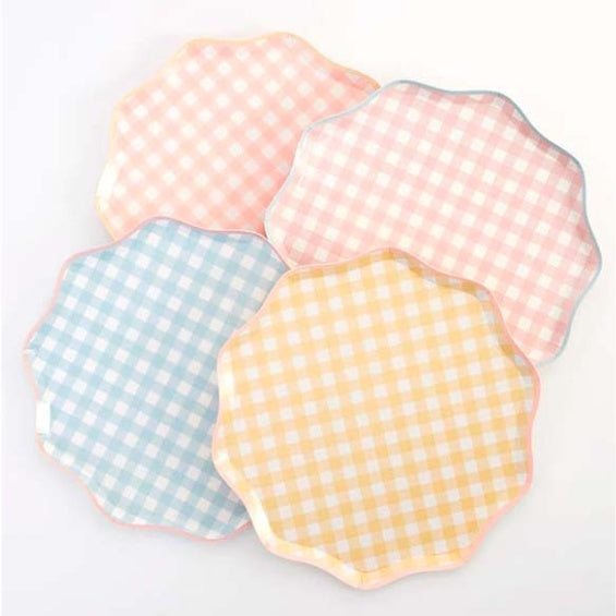 Platos Vichy 26 cm, Pack 12 u.