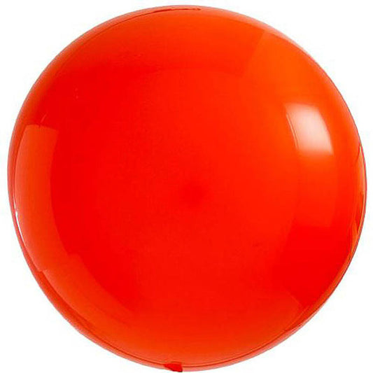 Globo látex liso XL Naranja