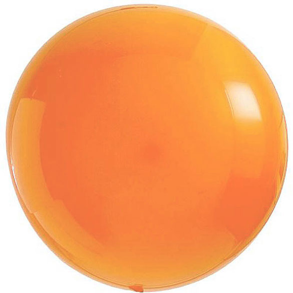 Globo de látex Naranja liso 90 cm. 1 unidad