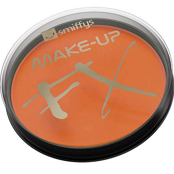 Maquillaje cara y cuerpo naranja