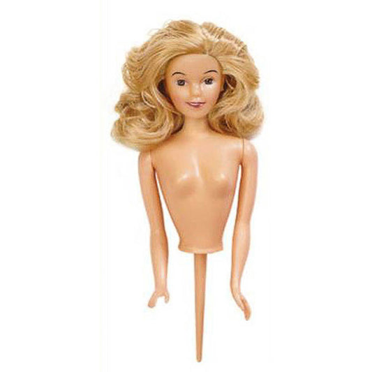 Muñeca medio cuerpo decoración tarta princesa Pin pop, Wilton