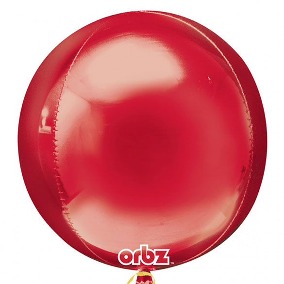 Globo Esfera Orbz Rojo