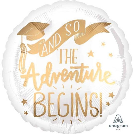 Globo Graduado and So... The Adventure Begins blanco