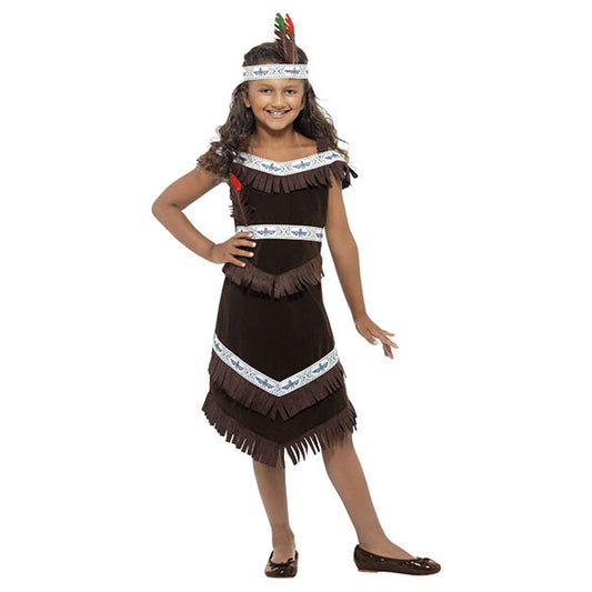 Disfraz india infantil negro