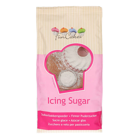 Azucar glass Funcakes, Pack 900 gr.