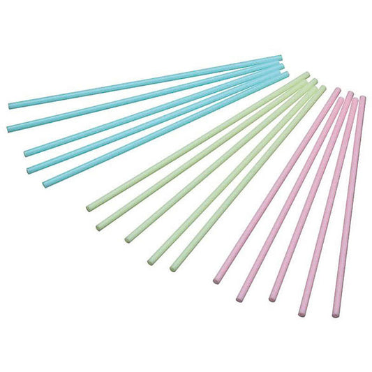 Palillos Lollypop 3 colores 15,00 cm, Pack 60 u.