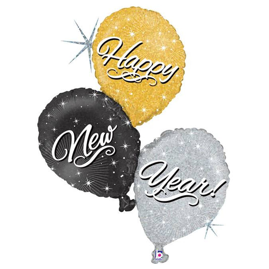 Globo foil - Happy New Year-