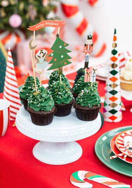 Cake Toppers Navidad - pack 6 uds.