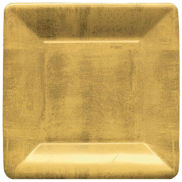 Platos Dorados 18 cm, Pack 8 u.