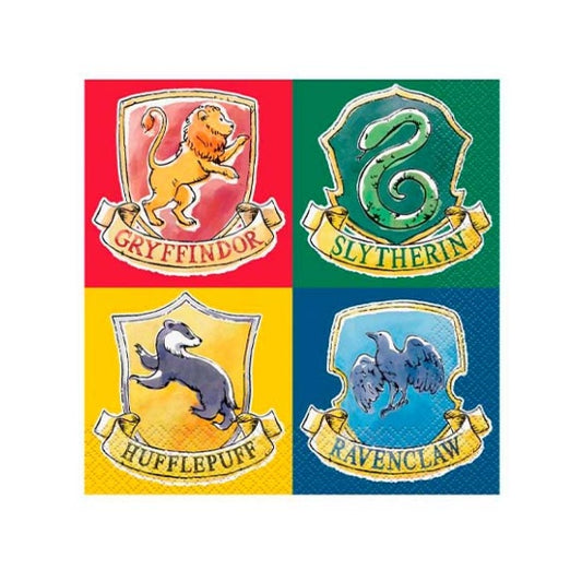 Servilletas Harry Potter 33 x 33 cm, Pack 16 u.