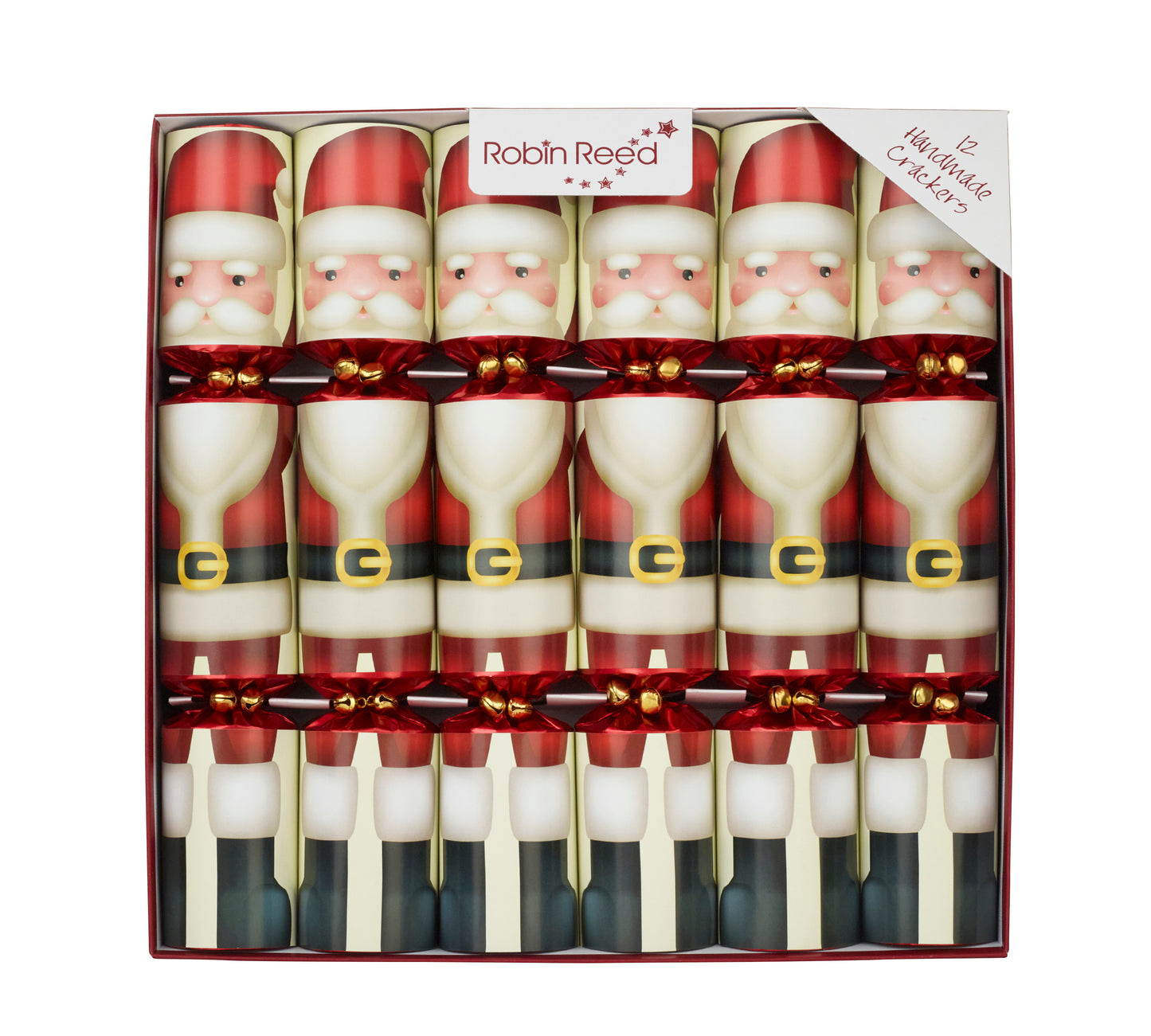 Christmas crackers Papá Noel - pack 12 uds.