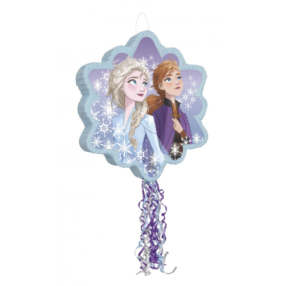 Piñata artesana Frozen Elsa y Anna