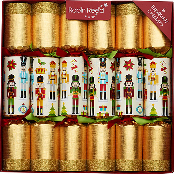Nutcrackers. Christmas Crackers. 31 cm, Pack 6 u.