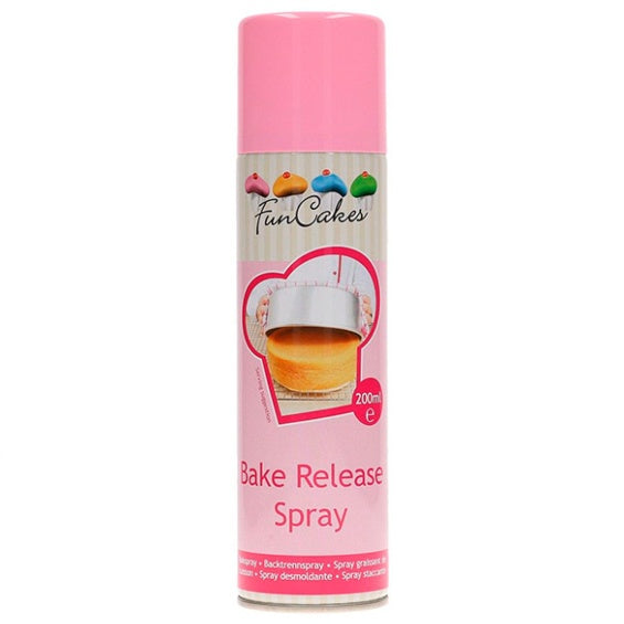 Spray antiadherente Bake Release FunCakes, 200 ml.