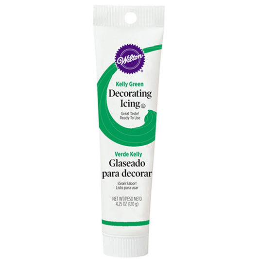 Glaseado verde tubo Wilton