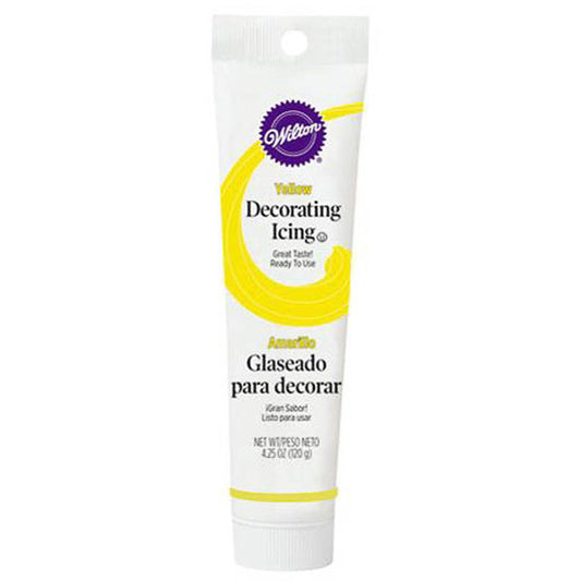 Glaseado amarillo en tubo Wilton