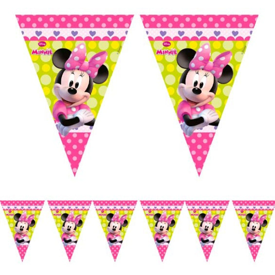 Guirnalda banderines Minnie Mouse