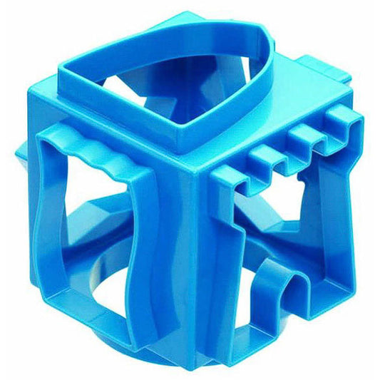 Cortador de galletas cubo azul 6 formas