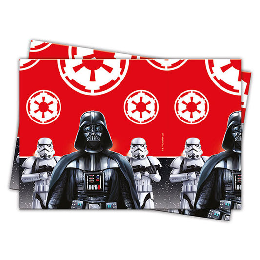 Mantel Star Wars 180 x 120 cm plástico, Pack 1 u.