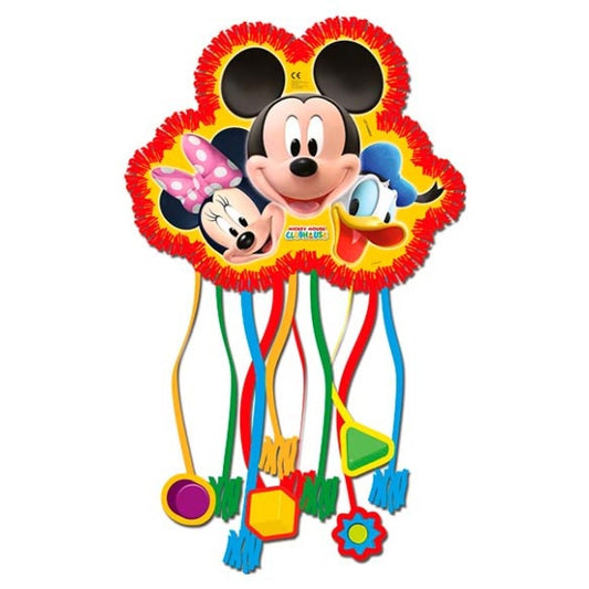 Piñata Minnie Mouse, plegable papel cartón