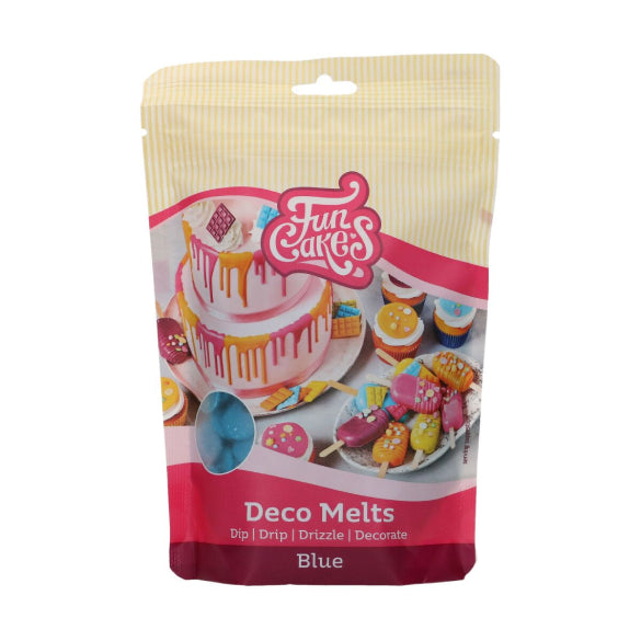 Deco Melts Azul FunCakes, 250 gr.