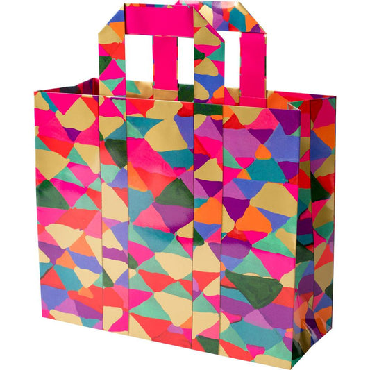 Bolsa de regalo de colores mediana