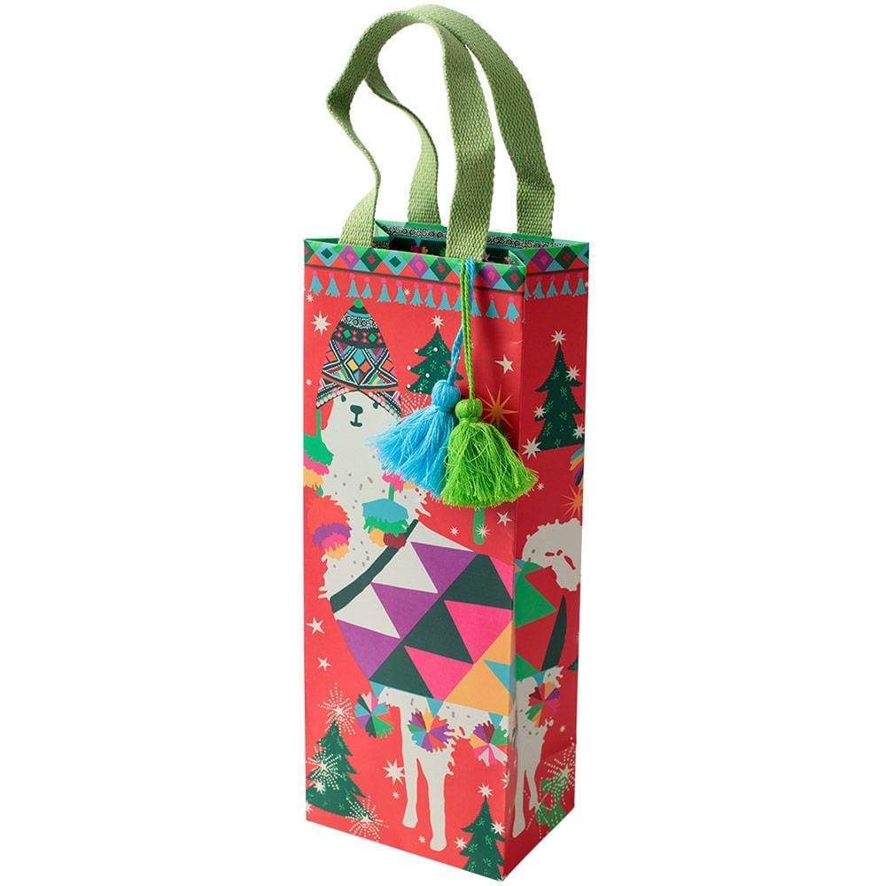 Bolsa de regalo llama para botella