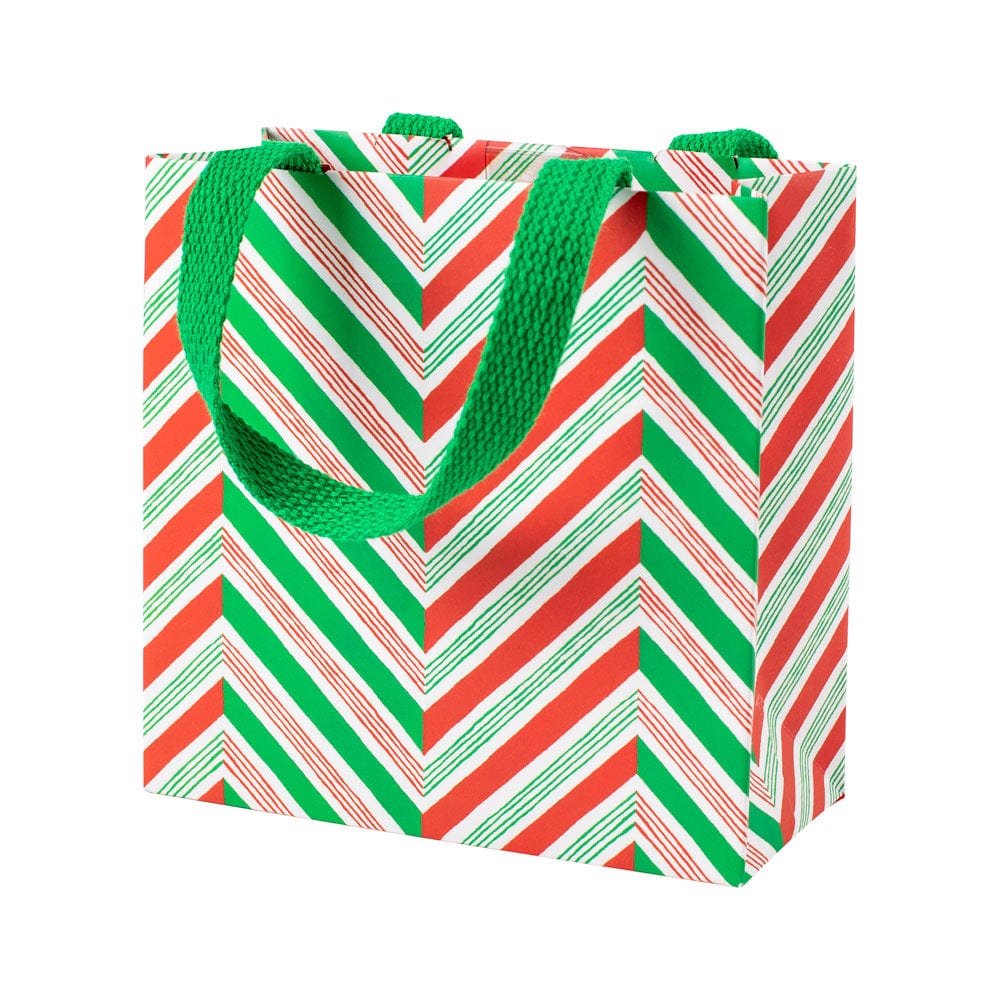 Bolsa de regalo zigzag navidad pequeña