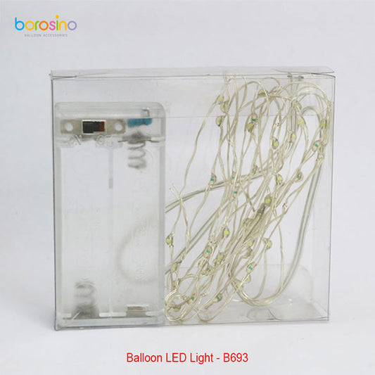 Cable de luz LED para globos burbuja