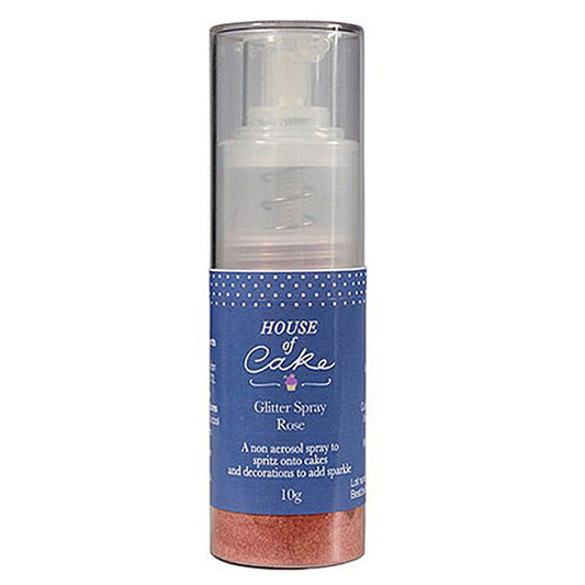 Spray rosa para repostería purpurina  House Of Cake, 10 g. 