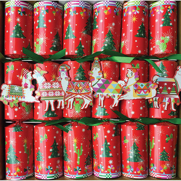 Hello Dolli,  Christmas Crackers. 36 cm, Pack 6 u.