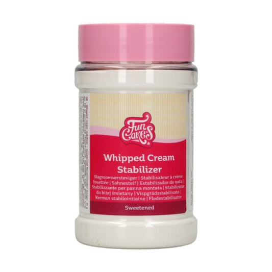 Estabilizador de Nata Endulzado FunCakes, Bote 150 g.