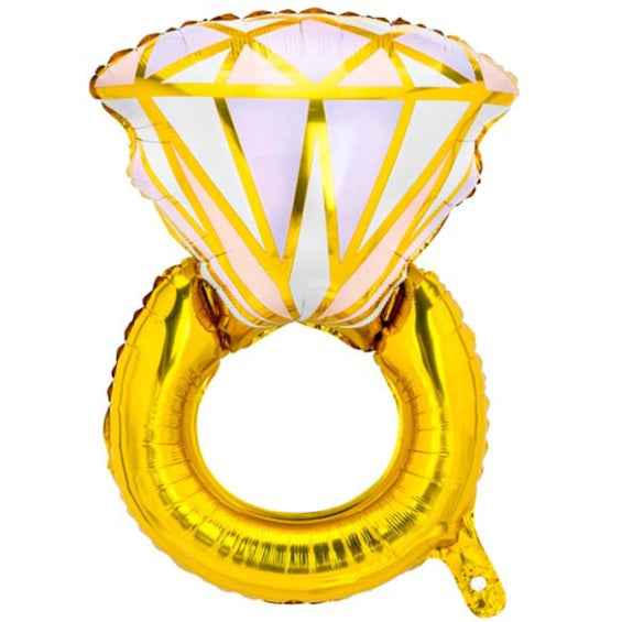 Globo Anillo oro con Diamante