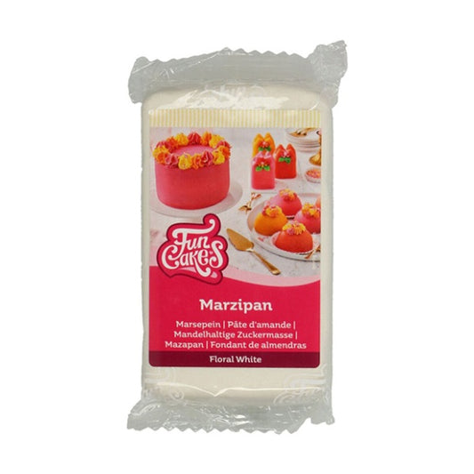 Fondant blanco de almendras 250 gr. FunCakes