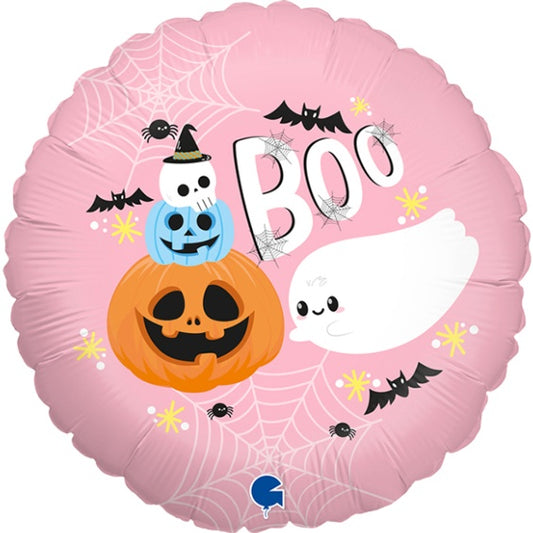 Globo Personajes Halloween Rosa