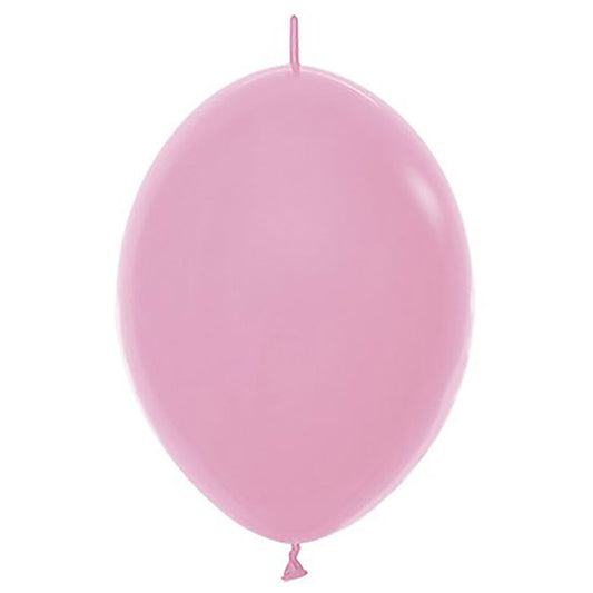 Globos de Látex Linking rosa. Pack 25 u.