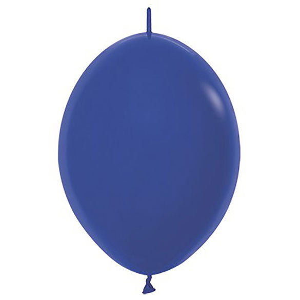 Globos de Látex Linking azules. Pack 25 u.