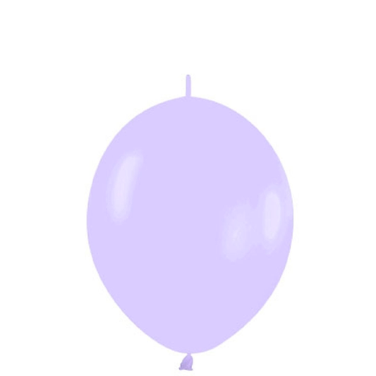 Globos de Látex Linking lila pastel, Pack 50 u.