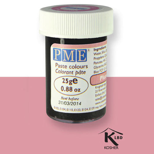 Colorante en pasta PME, Rosa Ciruela, 25 g.