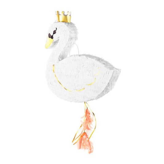 Piñata artesana Cisne blanco