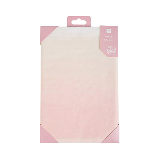 Mantel liso rosa 180 x 120 cm, Pack 1 u.