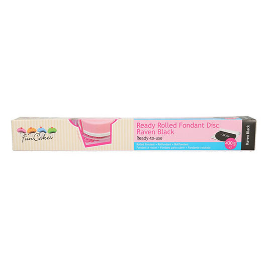 Fondant negro extendido 430 gr. Funcakes