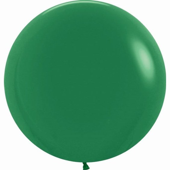 Globo látex liso XL Verde selva