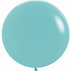 Globo látex liso XL Aguamarina