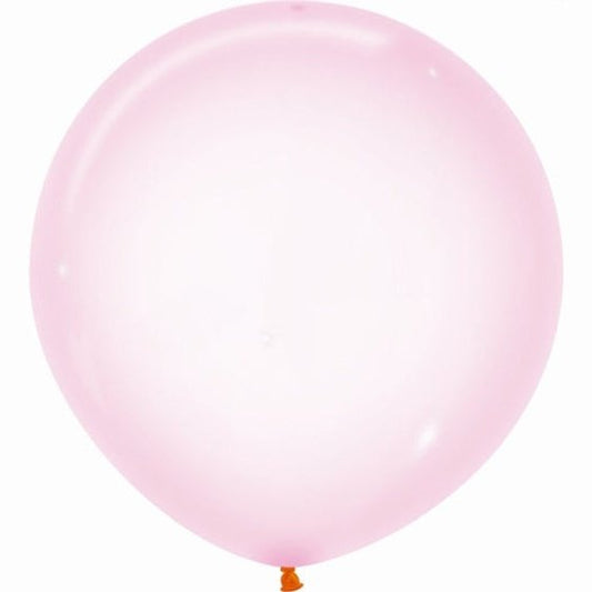 Globo de látex Rosa cistal 60 cm. 1 unidad